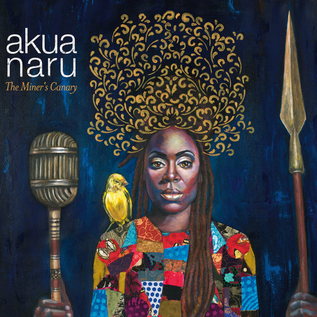 Arte do último álbum de Akua Naru