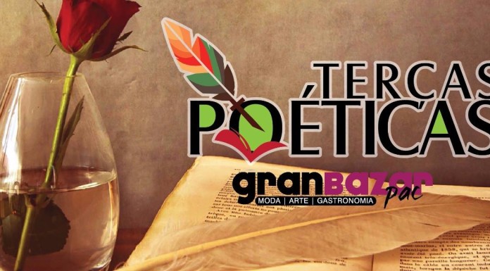 Terça Poética muito bem vinda no Gran Bazar