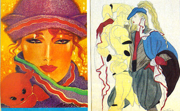 O ilustrador de moda Antonio Lopez