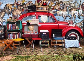 Arte e amor em movimento com o Fusca Sebo