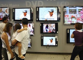 a televisão