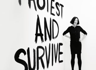 A revolucionária designer Katharine Hamnett