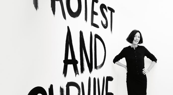 A revolucionária designer Katharine Hamnett