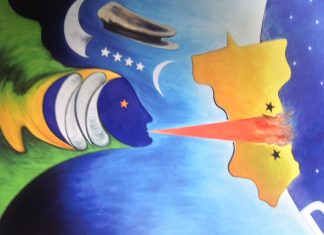 Pintura e verso: Humberto Espíndola