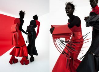 A roupa com arquitetura de Robert Wun