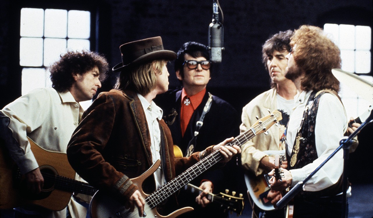 A lendária super banda Travelling Wilburys