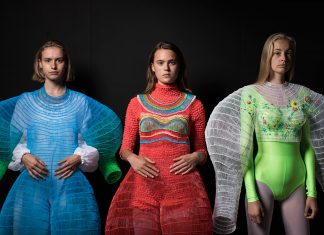 Os vestidos possíveis (sem tecidos) de Seiran Tsuno